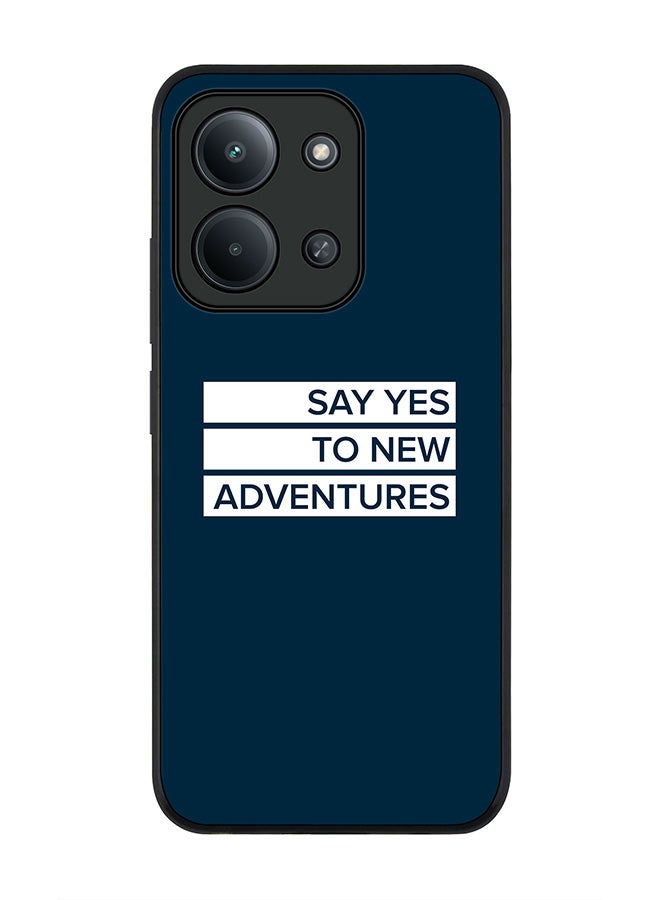 Stylizedd For Xiaomi Poco C85 4G Case,Slim fit Camera Protection, Shockproof Thin Phone cover  - Say yes to new adventures - Image 1